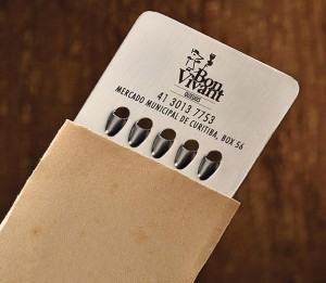 03 - Cheese Grater Business Card
