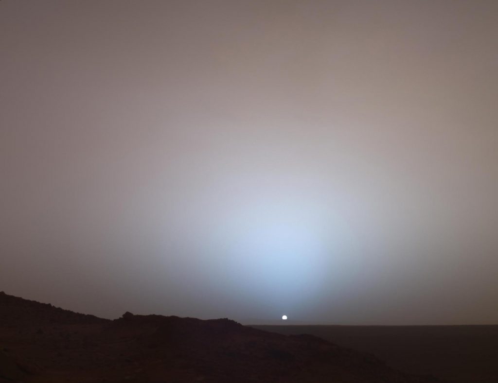 Zdjęcia Marsa zrobione przez roboty