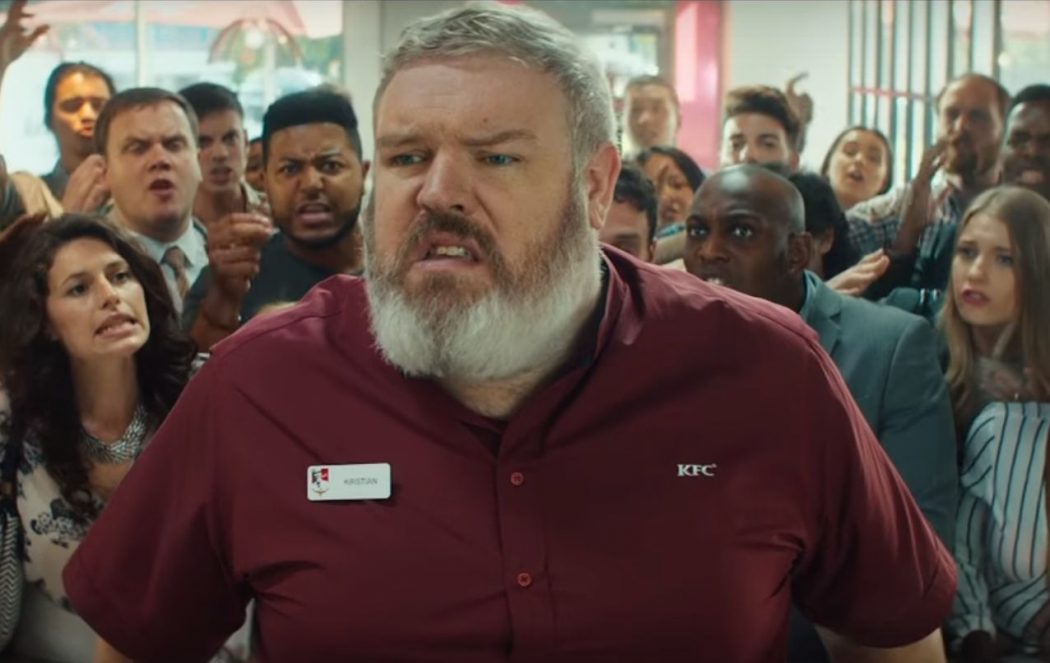 Hodor w reklamie KFC