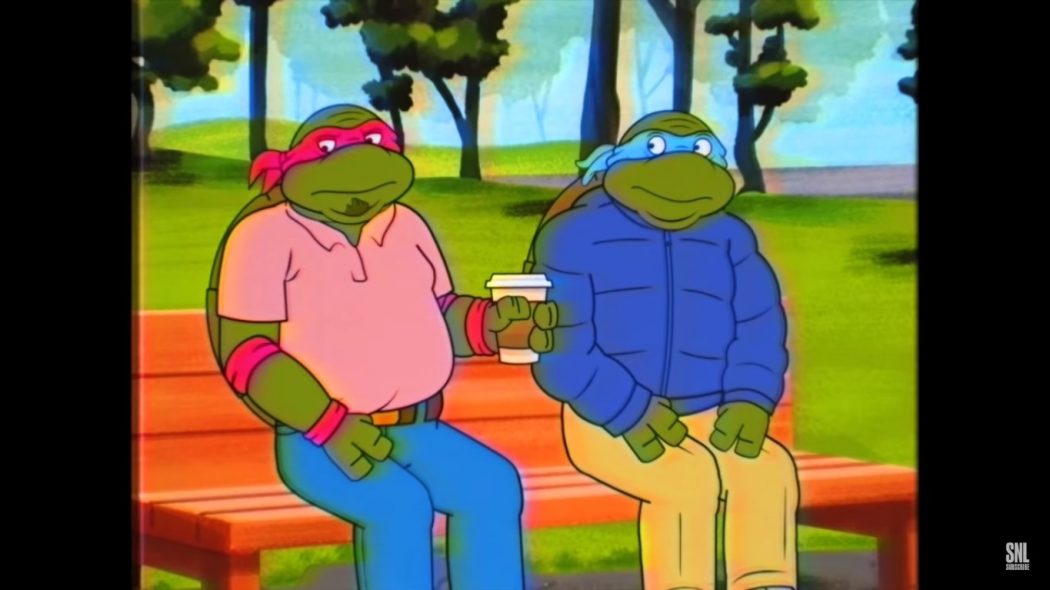 Middle-Aged Mutant Ninja Turtles