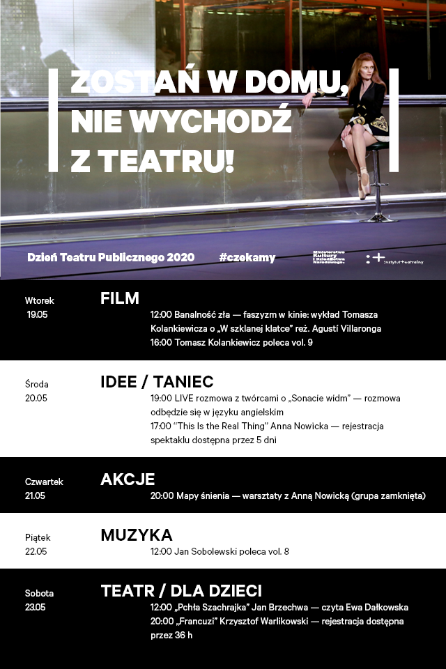nowy teatr dzień teatru publicznego 2020