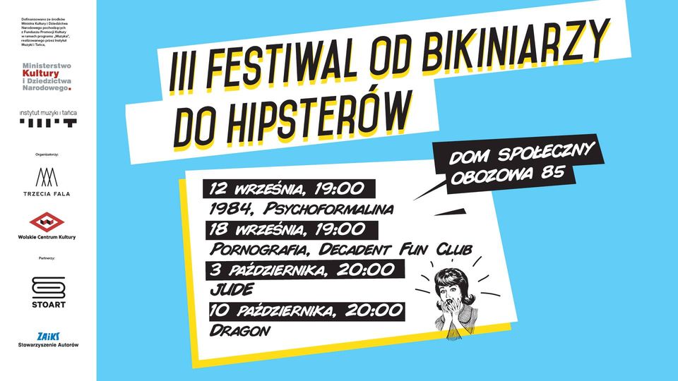 od bikiniarzy do hipsterów