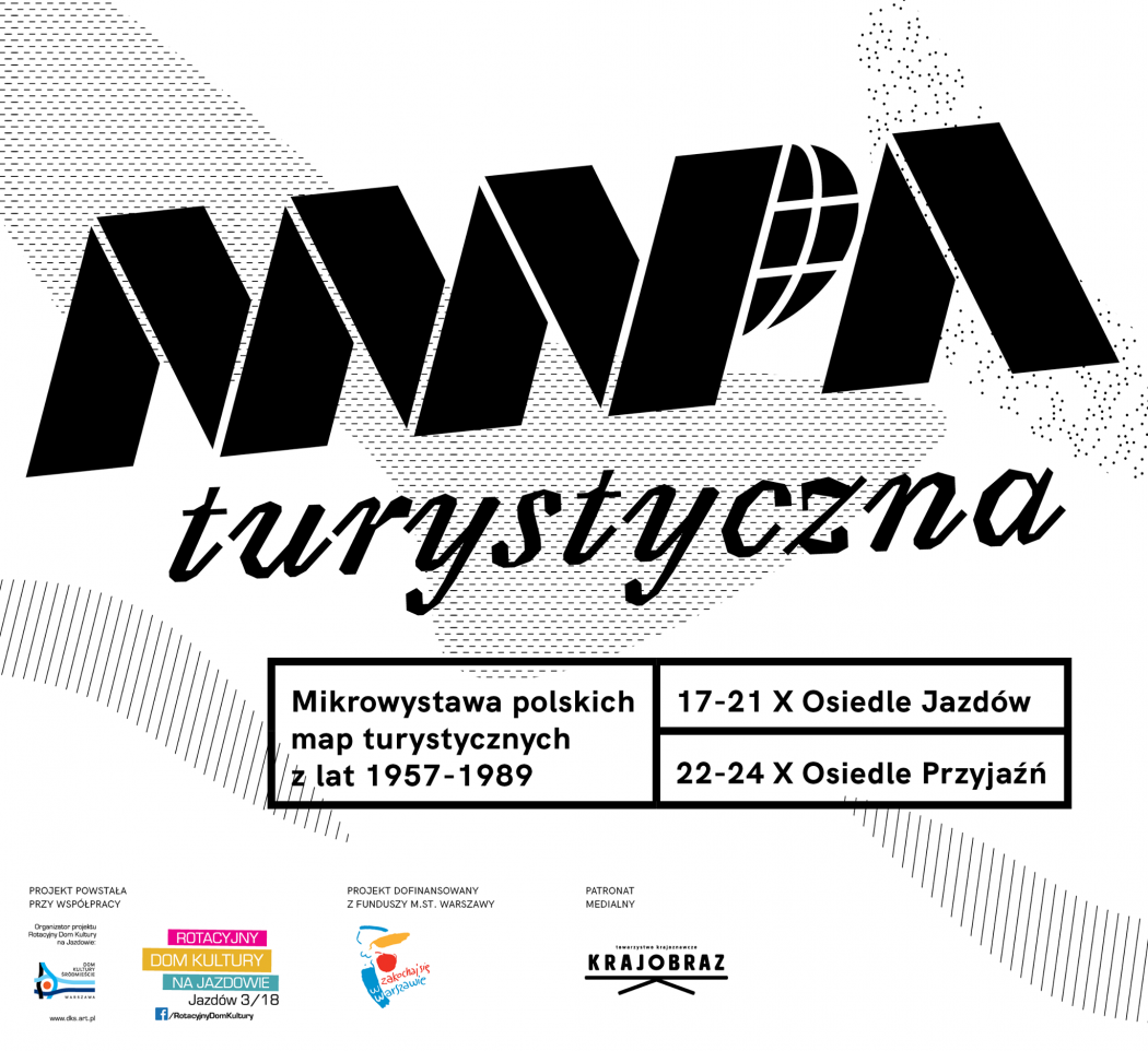 wystawa map turystycznych