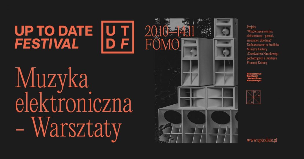 Muzyka elektroniczna - warsztaty z Up To Date Festival