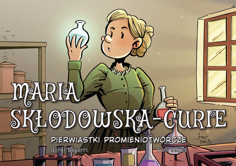 curie skłodowska komiks recenzja